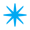 Eight-Spoked Asterisk emoji on Emojidex